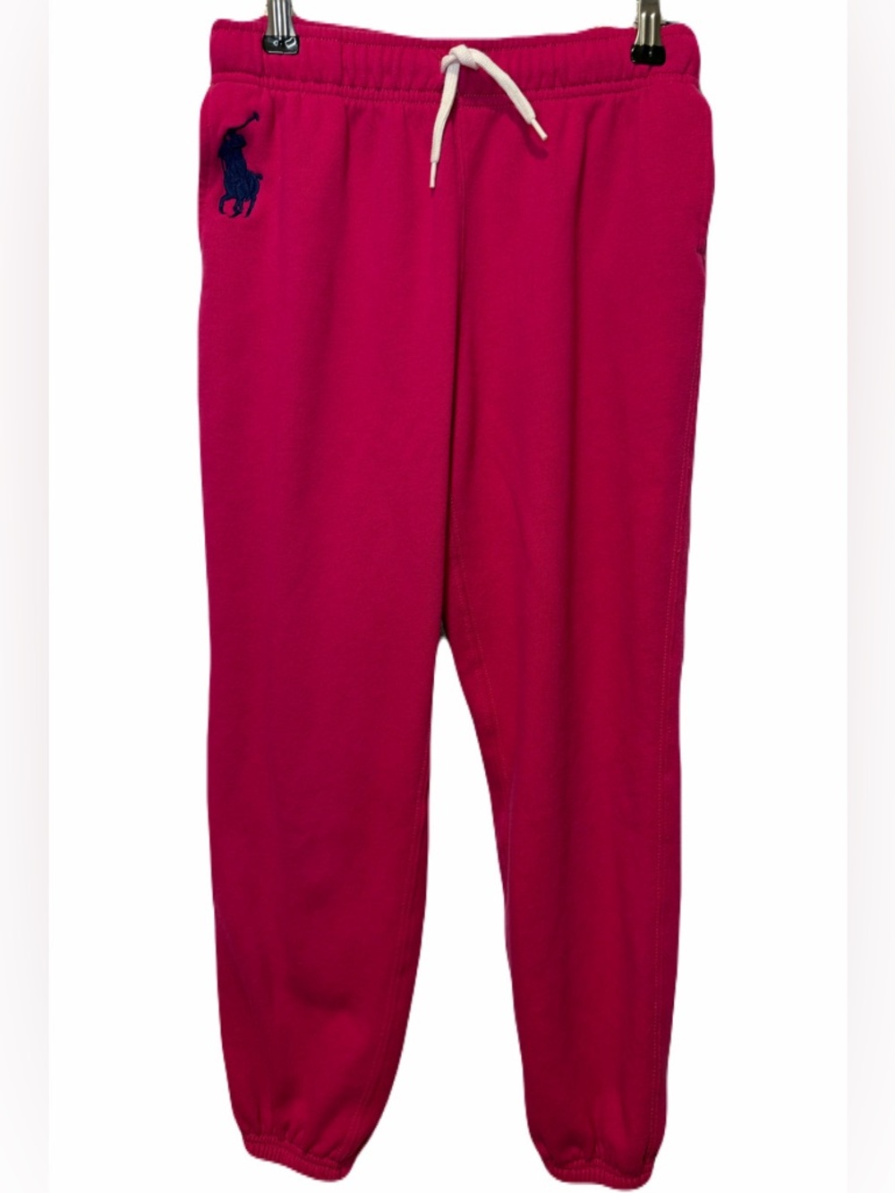 Polo Ralph Lauren Girls Large (12-14) Hot Pink Sweatpants Joggers